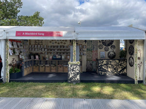 4 Star Tradestand Award for A Blackbird Sang at RHS Hampton Court Palace Garden Festival 2024