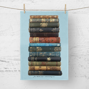 Tea towel - Jane Austen - A collection of book spines