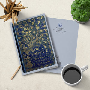 Notebook - soft cover - Jane Austen Pride and Prejudice Cover