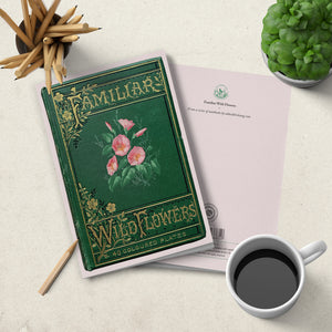 Notebook - soft cover - Familiar Wild Flowers