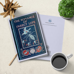 Notebook - soft cover - The Romance Of Insects