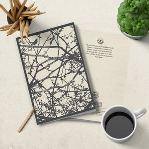 Notebook - soft cover - There is pleasure in the pathless woods - Byron