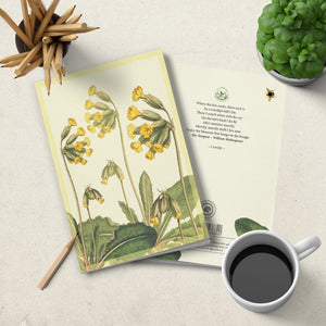Notebook - soft cover - Cowslips