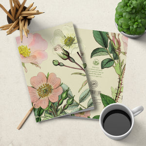 Notebook - soft cover - Wild Roses