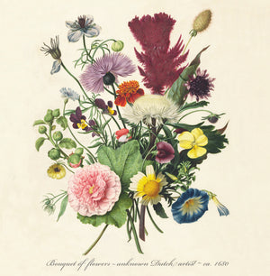 Greeting Card - Bouquet of flowers
