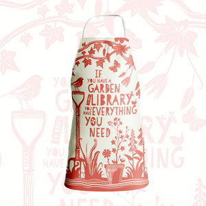 Apron - If you have a garden and a library - Cicero