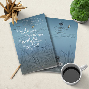 Notebook - soft cover - The tide rises - Longfellow