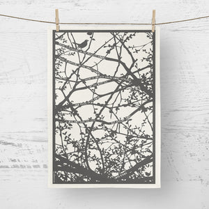 Tea-towel - There is pleasure in the pathless woods...Lord Byron