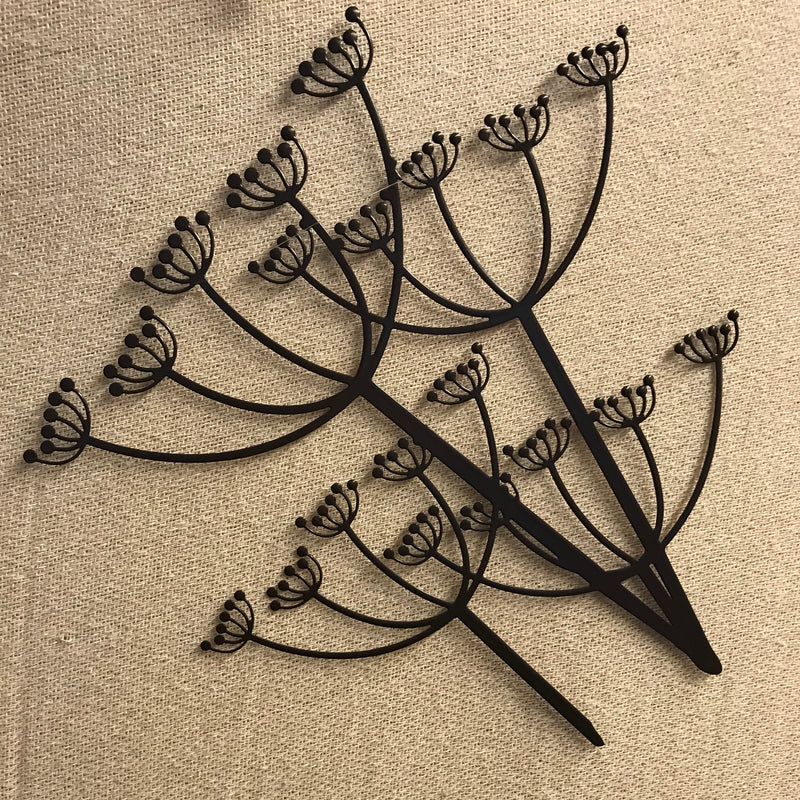 Cow Parsley Wall Art Medium A Blackbird Sang