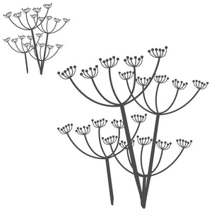 Cow Parsley Wall Art - Medium