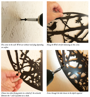 Fixing A Blackbird Sang Wall Art pieces