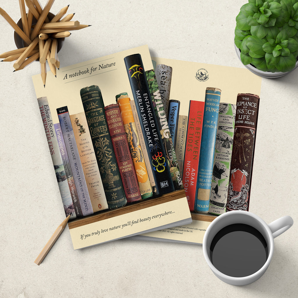 Notebook - soft cover - Nature Book Spines