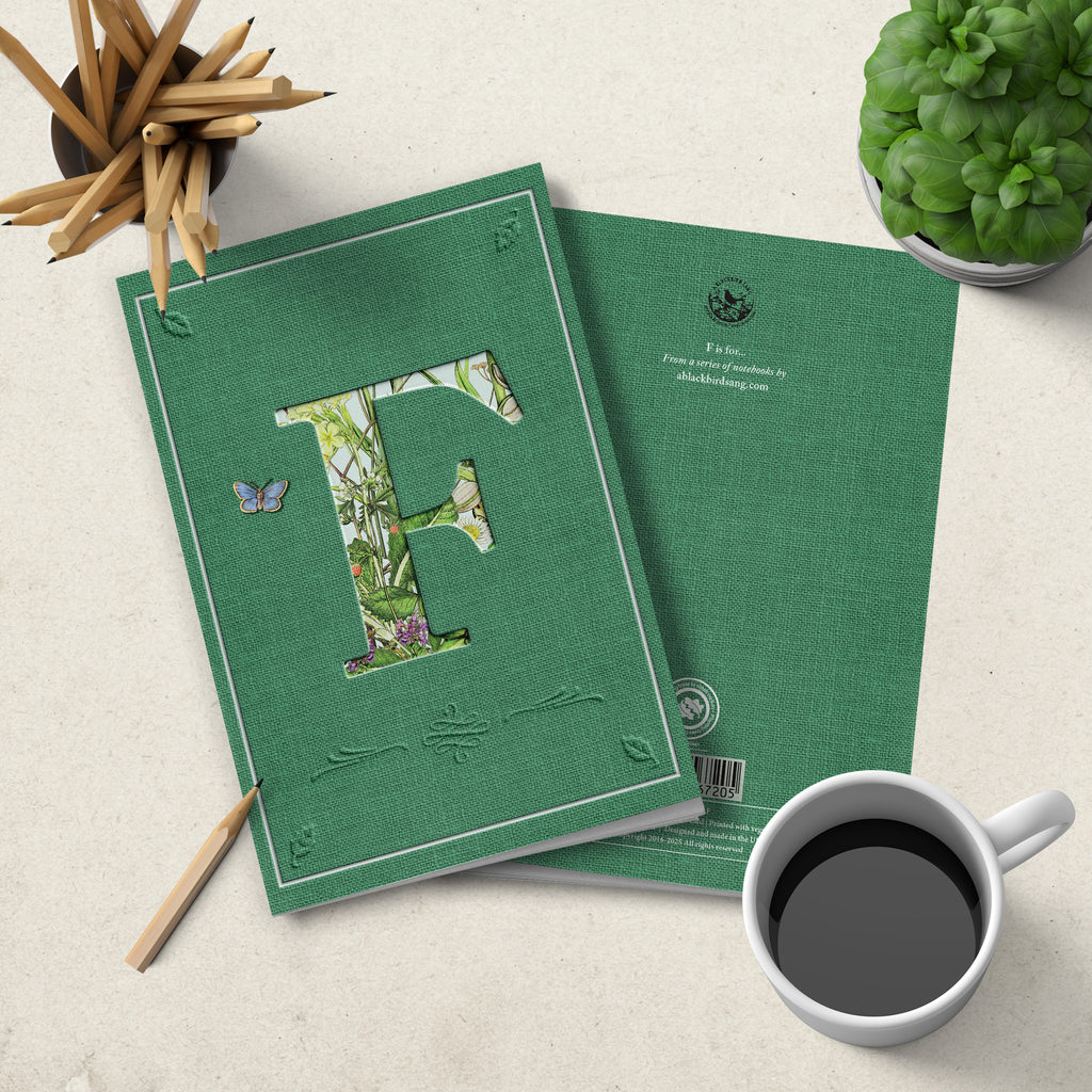 Notebook - Soft cover - F is for