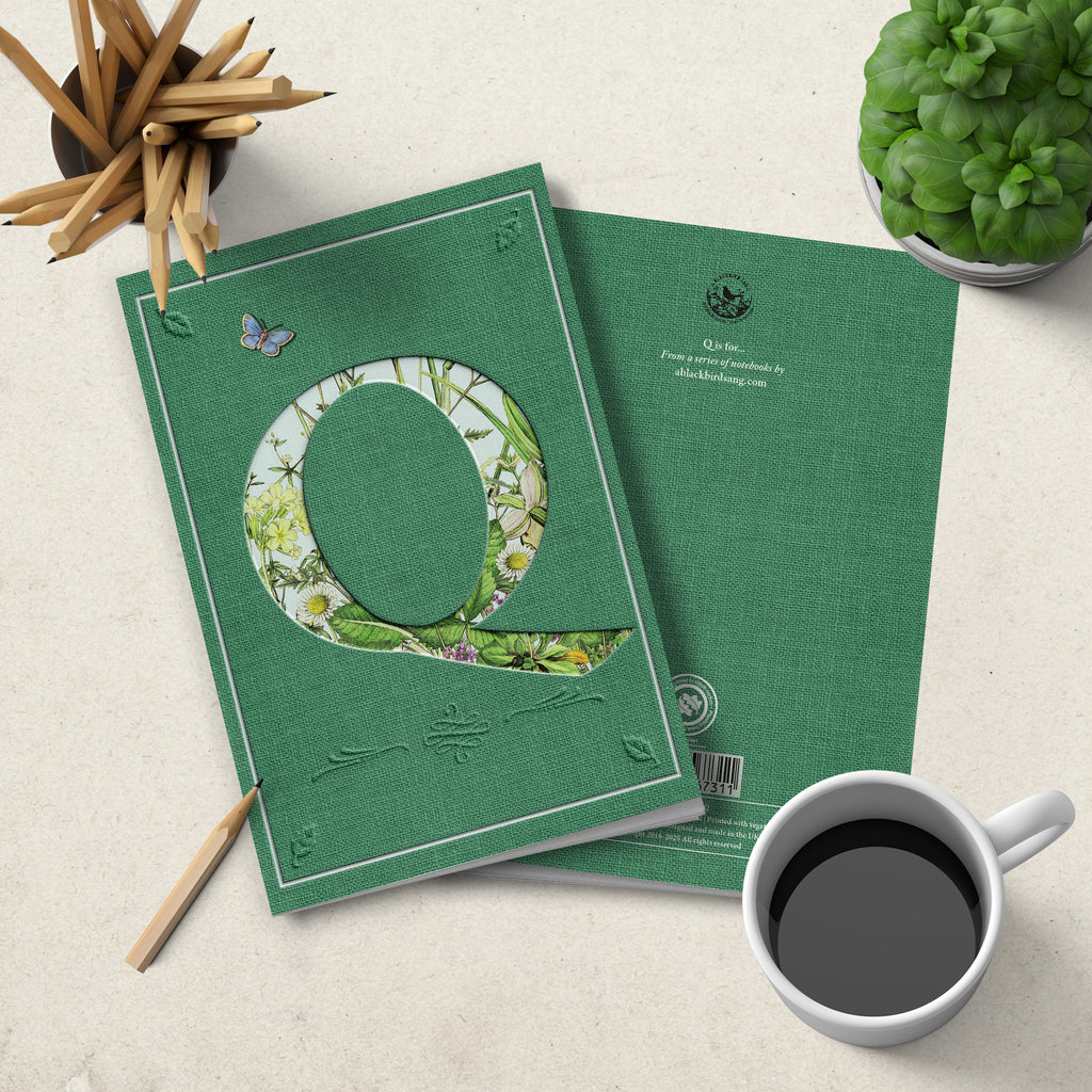 Notebook - Soft cover - Q is for