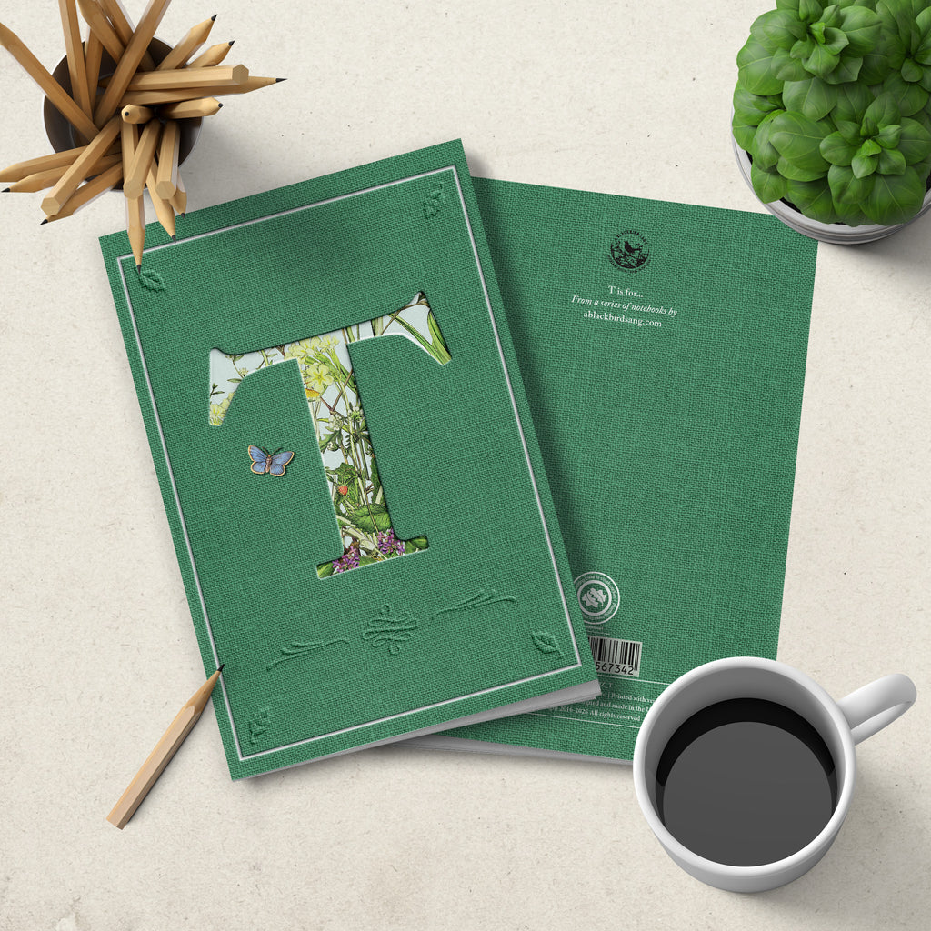 Notebook - Soft cover - T is for