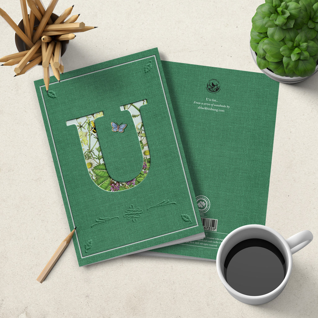 Notebook - Soft cover - U is for
