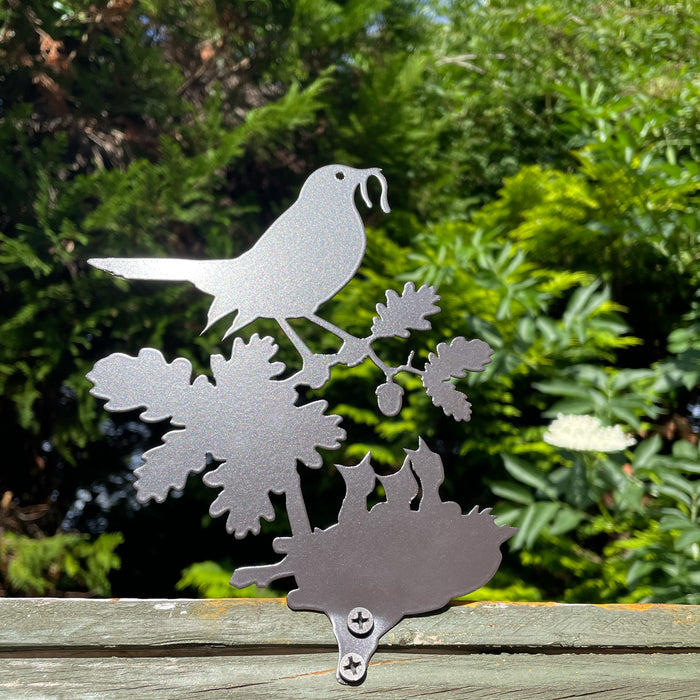 Birds - Fence and Post toppers – A Blackbird Sang