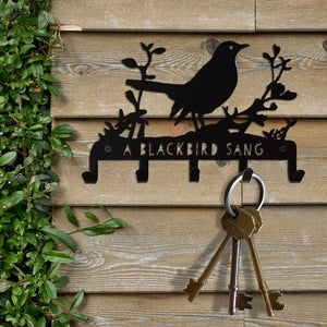 Key Hooks - A Blackbird Sang - poetry
