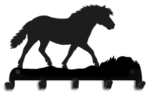 Key Hooks - Exmoor Pony