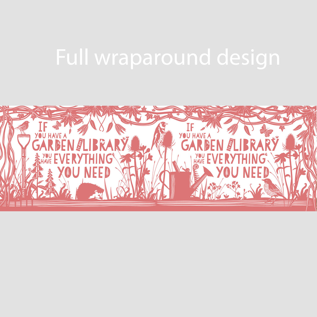 Drum Lampshade - If you have a garden and a library... | Cicero