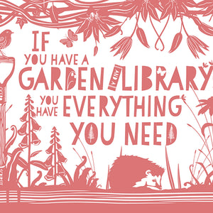 Drum Lampshade - If you have a garden and a library... | Cicero