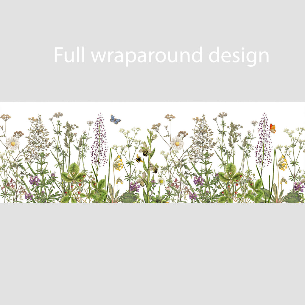 Drum Lampshade - Wild flower meadow