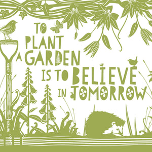 Drum Lampshade - To plant a garden... | Audrey Hepburn