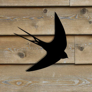 Bird - Swallow - with poetry - Hope is the thing with feathers - Emily Dickinson - Extra large