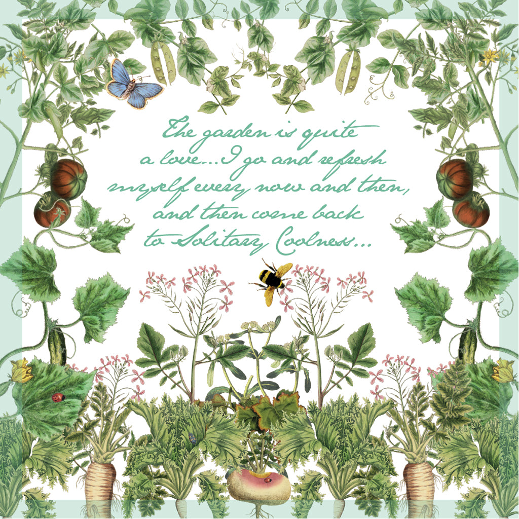Greeting Card - Jane Austen's Summer Vegetables