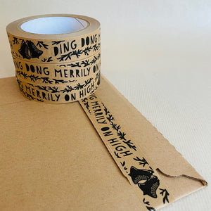 Kraft Paper Tape - Woodland ferns