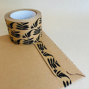 Kraft Paper Tape - Woodland ferns