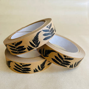 Kraft Paper Tape - Woodland ferns