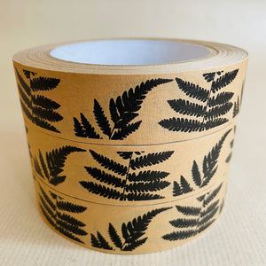 Kraft Paper Tape - Woodland ferns