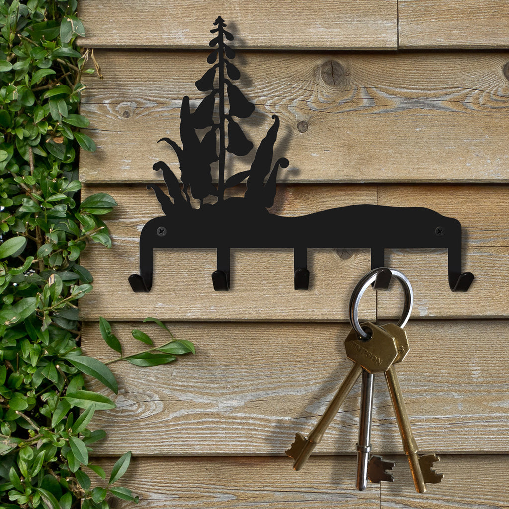 Key hooks coat hooks a blackbird sang