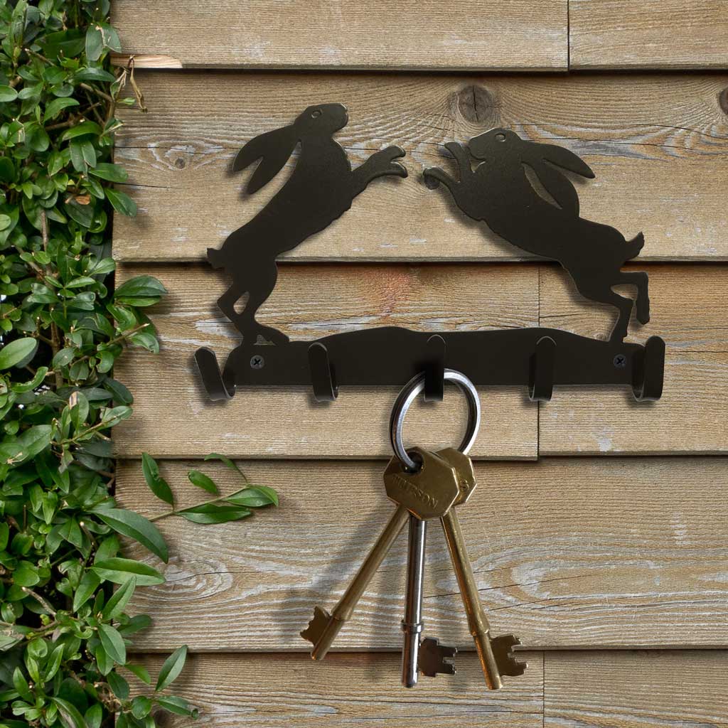 Key hooks coat hooks a blackbird sang