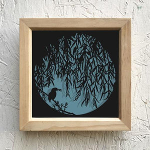Papercut - Willow & Kingfisher