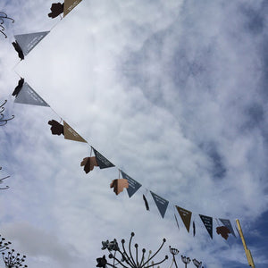 Leaf - Bunting - Christina Rossetti - Who has seen the Wind?