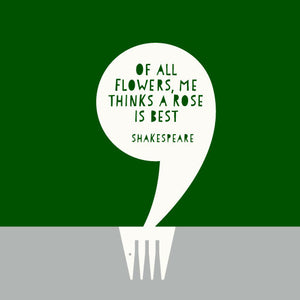 SingleQuote - Shakespeare - A Rose is Best