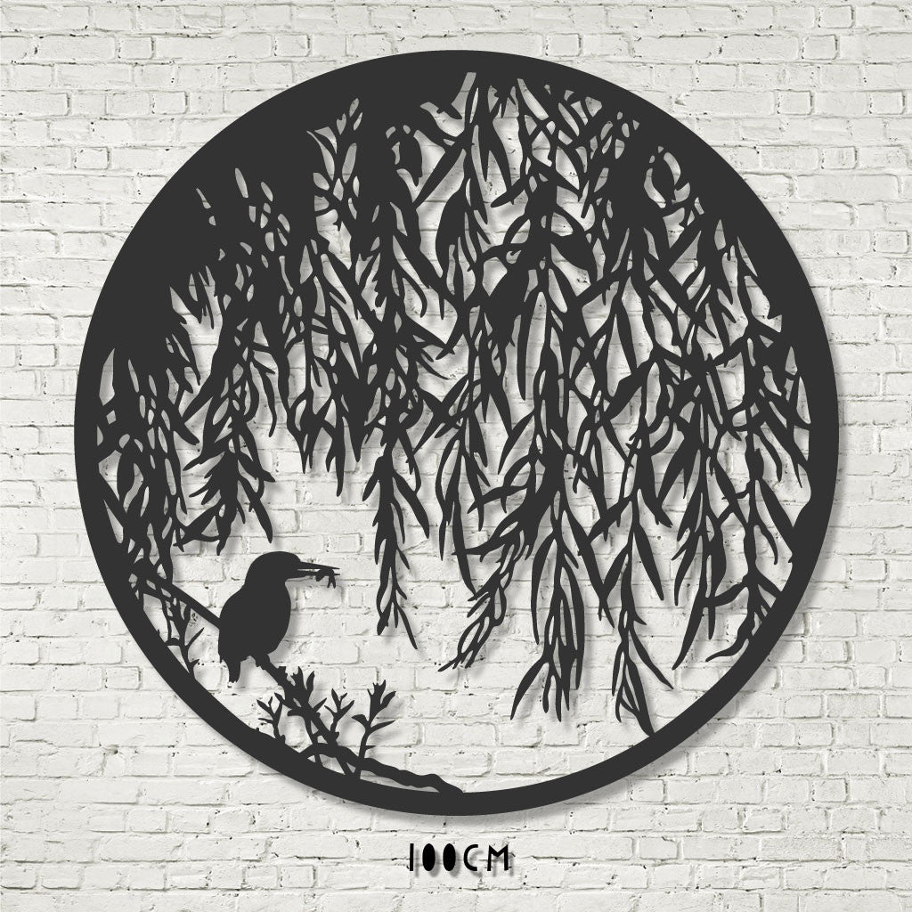 Wall Art - Willow and Kingfisher