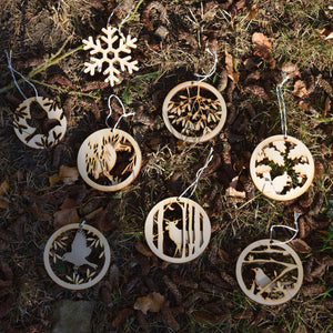 Christmas Decorations - Mistletoe - Layered Poplar Ply